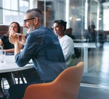 Business people meeting